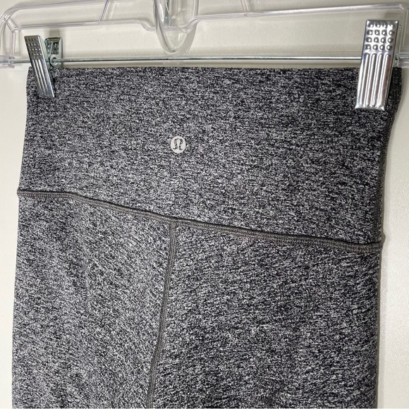 Lululemon Wunder Under Hi-Rise 7/8 Tight *25" Heathered Black Size 4 - Picture 8 of 8